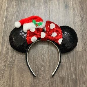 🌟LAST CALL! Santa Hat Mickey Mouse Ears 🎅🎄❣️